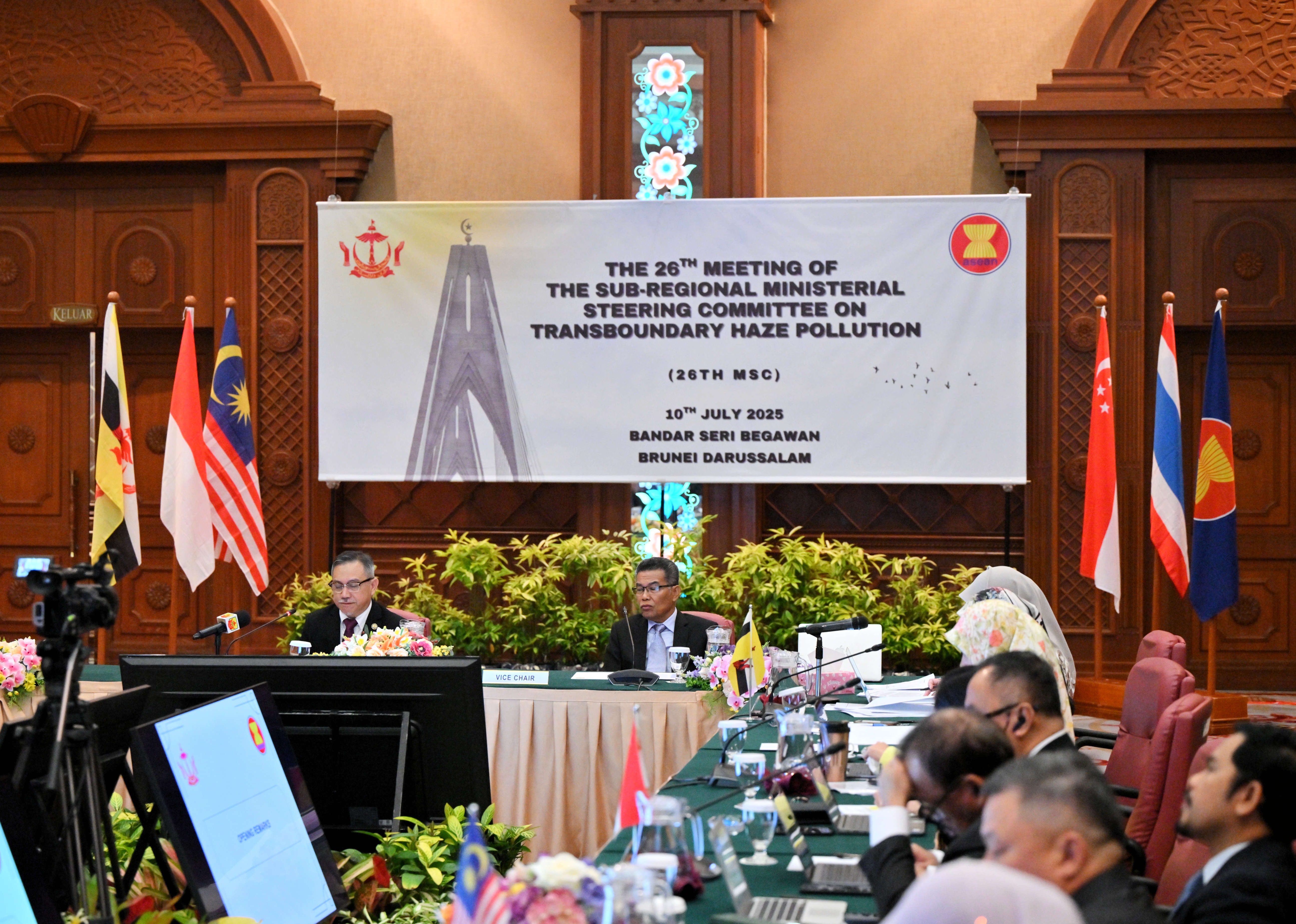 1_Mesyuarat Ke-26 Menteri Sub-Serantau Isu Jerebu Rentas Sempadan.JPG
