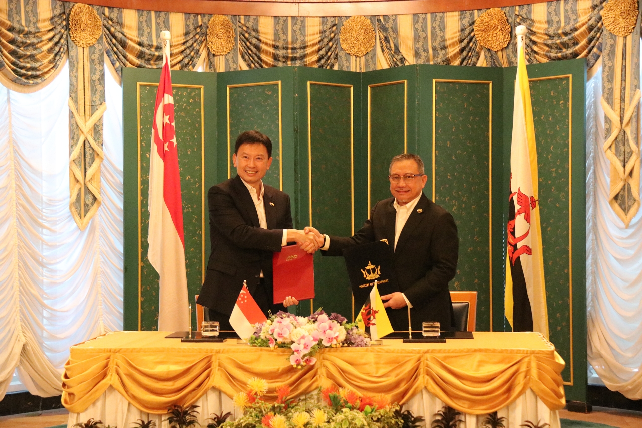 2_MoU Brunei-Singapura mengenai kerjasama dalam persekitaran binaan mampan.JPG